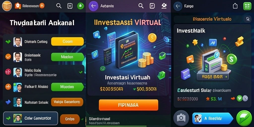 Tampilan antarmuka yang menarik dan user-friendly.