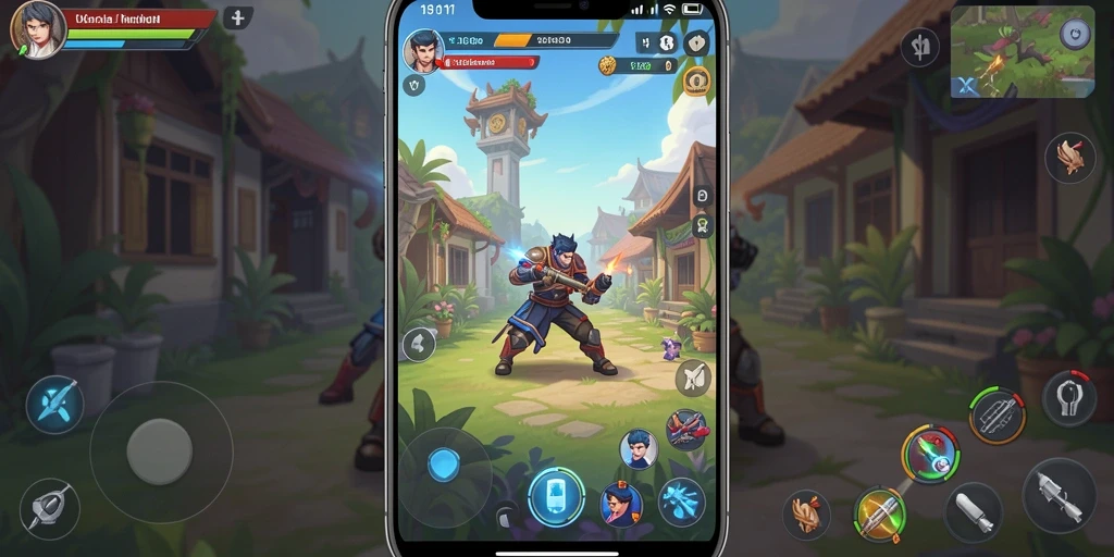 Tampilan awal gameplay yang menarik dan interaktif.