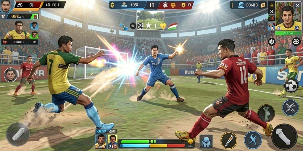 Tampilan menu utama yang menarik dan mudah dinavigasi.