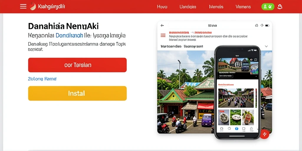 Tampilan antarmuka yang intuitif dan user-friendly.