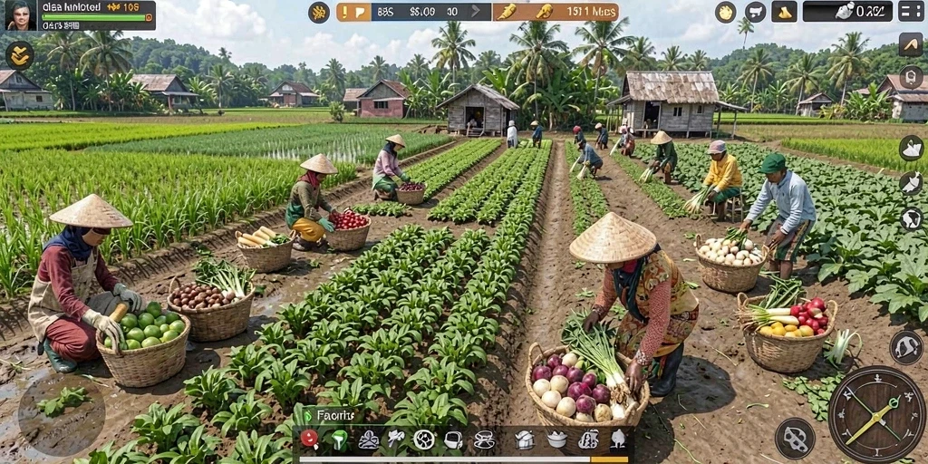 Tampilan antarmuka pengguna yang intuitif dan menarik.