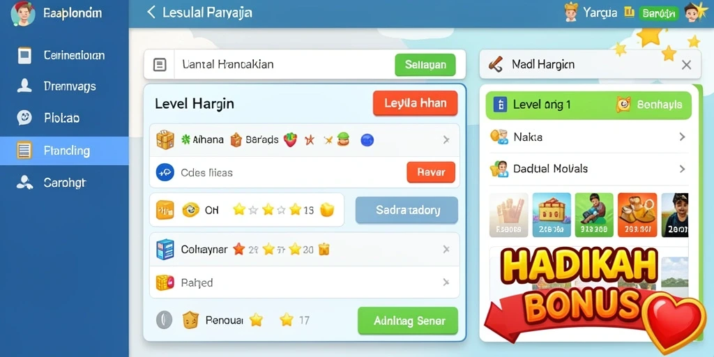 Tampilan antarmuka yang menarik dan ramah pengguna.