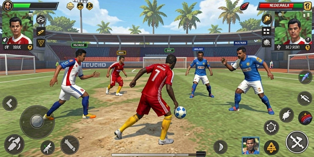 Screenshot menampilkan grafik yang indah dan menarik.