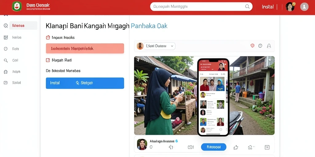 Tampilan antarmuka yang intuitif dan ramah pengguna.