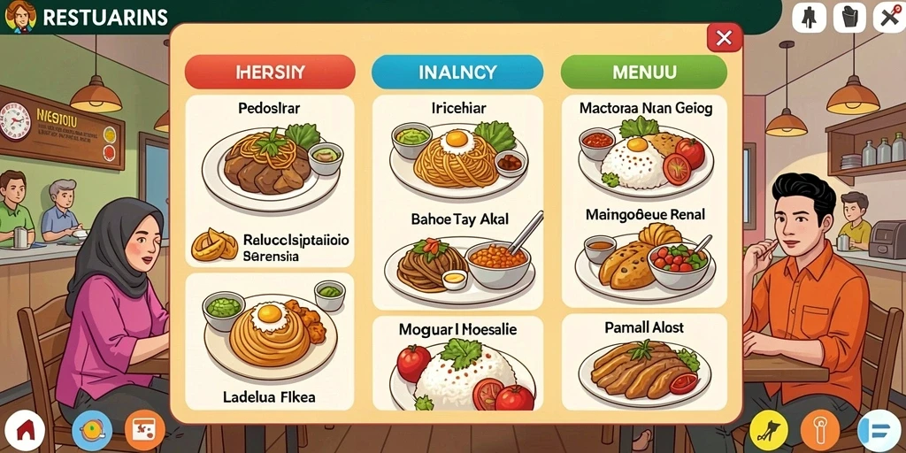 Tampilan antarmuka yang menarik dan mudah digunakan.