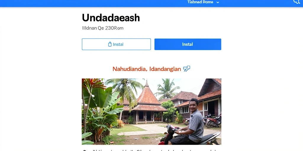 Tampilan menu utama SUPER5 yang menarik.