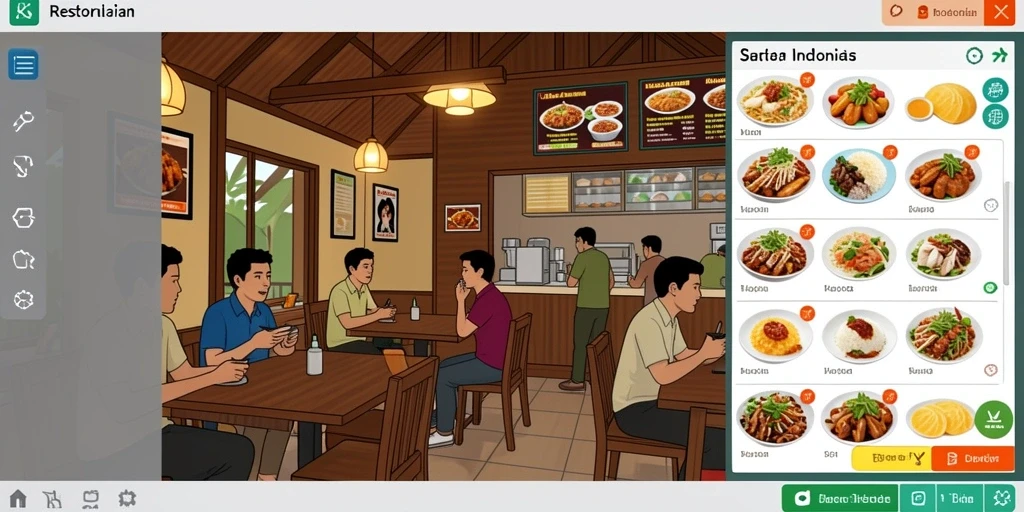 Tampilan antarmuka yang user-friendly.